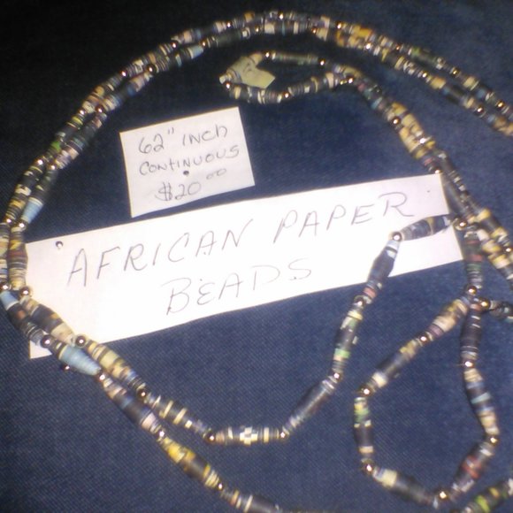 African Paper Bead Jewelry - Picture 3 of 4